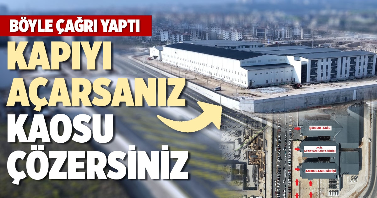 KAPIYI AÇARSANIZ KAOSU ÇÖZERSİNİZ