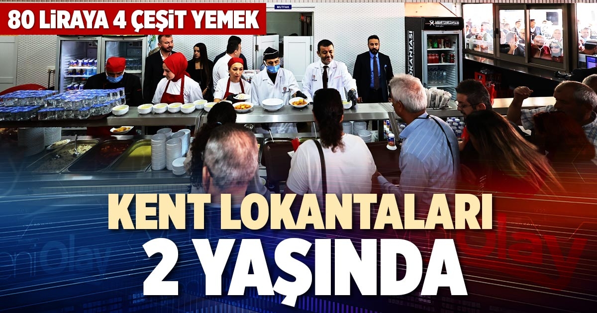 DENİZLİ KENT LOKANTALARI 2 YAŞINDA