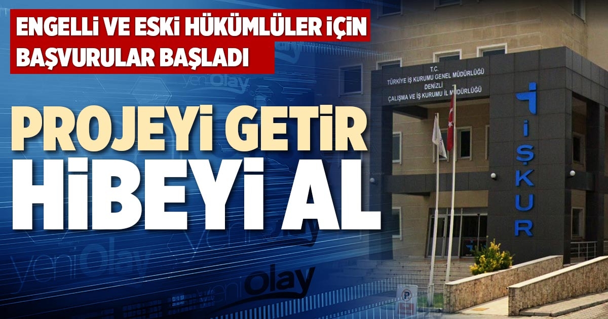 PROJEYİ GETİR HİBEYİ AL