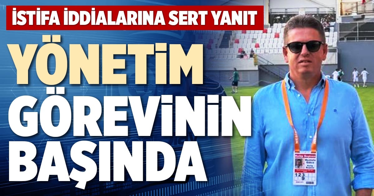 YÖNETİM GÖREVİNİN BAŞINDA