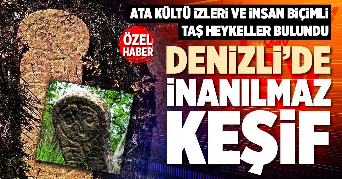 DENİZLİ’DE İNANILMAZ KEŞİF
