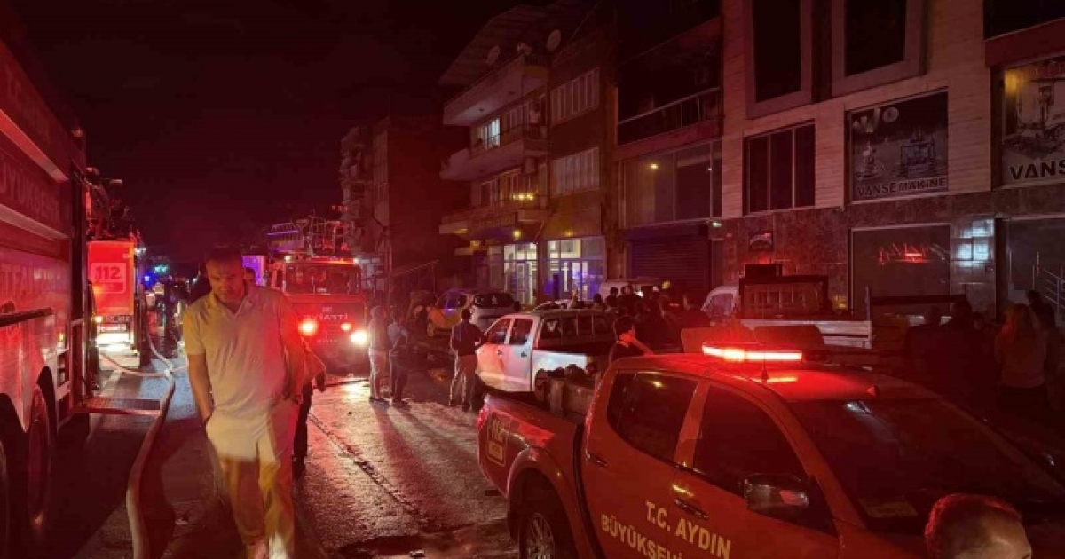 YANGINA UYKULARINDA YAKALANDILAR: 5 KİŞİ DUMANDAN ETKİLENDİ
