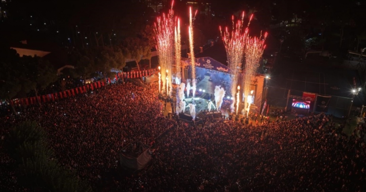 BİNLERCE KİŞİ AYDINFEST’TE DOYASIYA EĞLENDİ
