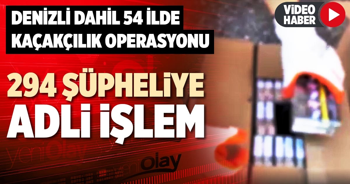 294 ŞÜPHELİYE ADLİ İŞLEM