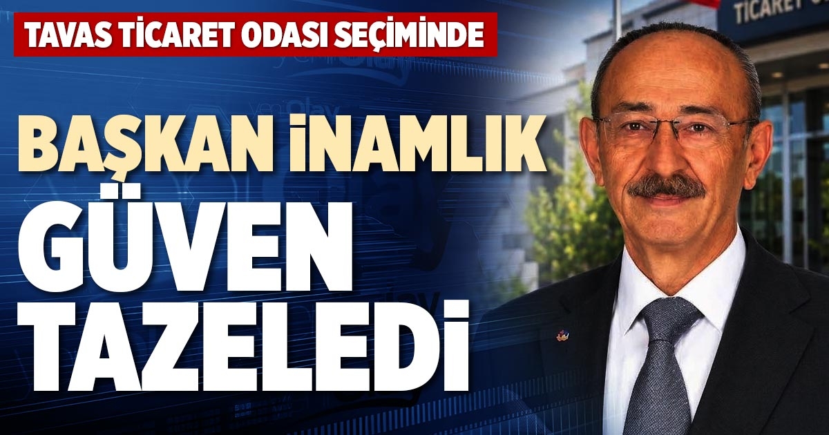 BAŞKAN İNAMLIK GÜVEN TAZELEDİ