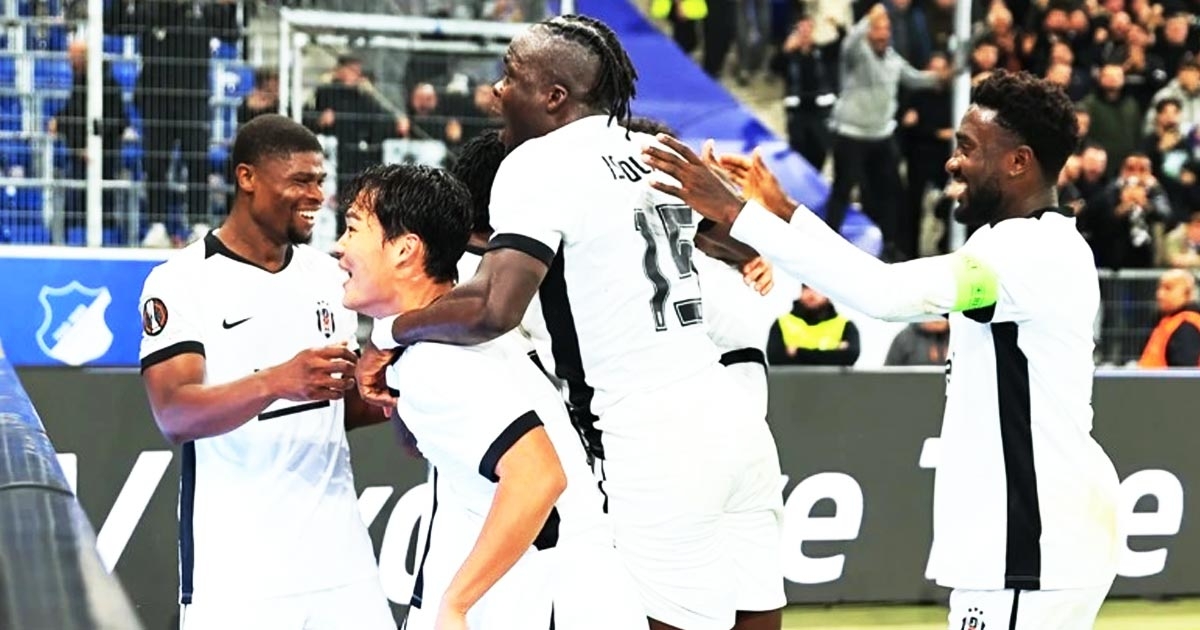 BEŞİKTAŞ ALMANYA'DA HOFFENHEIM'I 3-2 MAĞLUP ETTİ