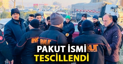 PAKUT İSMİ TESCİLLENDİ