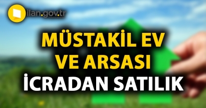 Erzurum Yakutiye Şıh Mahallesinde müstakil ev ve arsası icradan satılıktır