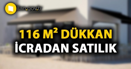 Rize Merkezde 116 m² dükkan icradan satılıktır