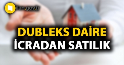 Trabzon Ortahisar ilçesinde dubleks daire icradan satılıktır