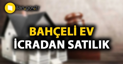 Denizli Tavas'ta bahçeli ev icradan satılıktır