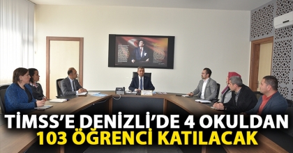 TIMSS’e Denizli’de 4 okuldan 103 öğrenci katılacak