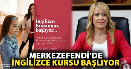 MERKEZEFENDİ’DE İNGİLİZCE KURSU BAŞLIYOR