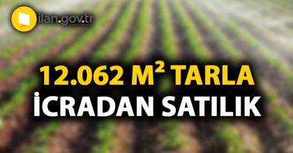 Mersin Gülnar'da 12.062 m² tarla icradan satılıktır