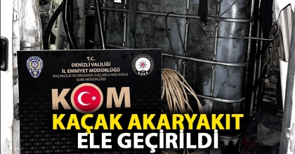 KAÇAK AKARYAKIT ELE GEÇİRİLDİ