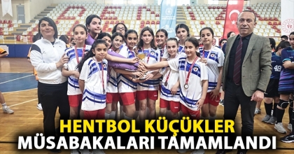 HENTBOL KÜÇÜKLER MÜSABAKALARI TAMAMLANDI