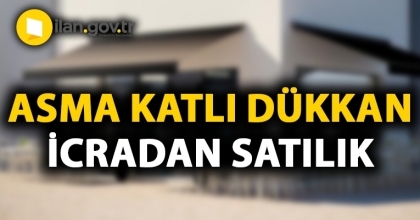 Antalya Manavgat'ta asma katlı dükkan icradan satılıktır