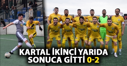 Kartal ikinci yarıda sonuca gitti 0-2