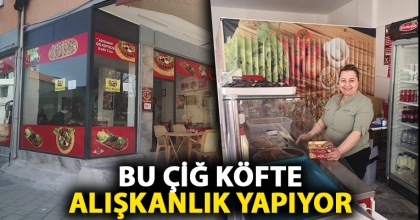 Bu çiğ köfte alışkanlık yapıyor
