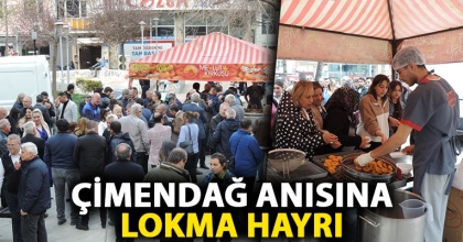 ÇİMENDAĞ ANISINA LOKMA HAYRI