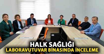 HALK SAĞLIĞI LABORAVUTUVAR BİNASINDA İNCELEME