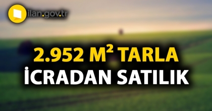 Bursa Nilüfer'de 2.952 m² tarla icradan satılıktır