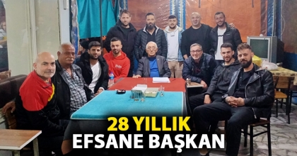 28 Yıllık efsane başkan