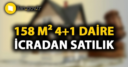 Kayseri Melikgazi'de 158 m² 4+1 daire icradan satılıktır