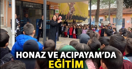 HONAZ VE ACIPAYAM’DA EĞİTİM