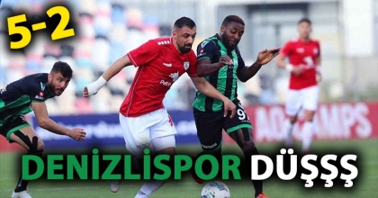 DENİZLİSPOR DÜŞŞŞ: 5-2