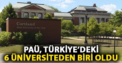 PAÜ, Türkiye’deki 6 üniversiteden biri oldu