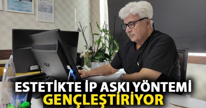 Estetikte ip Askı Yöntemi Gençleştiriyor