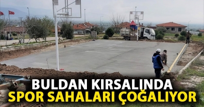 BULDAN KIRSALINDA SPOR SAHALARI ÇOĞALIYOR
