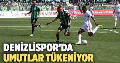 Denizlispor'da Umutlar Tükeniyor