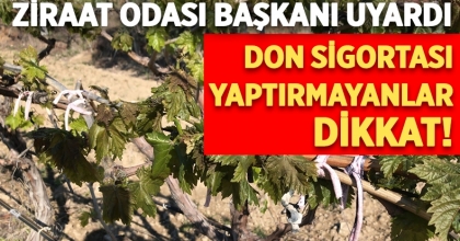 Don Sigortası Yaptırmayanlar TARSİM'e Verim Tespit Talebinde Bulunsun