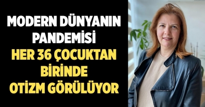 Her 36 Çocuktan Birinde Otizm Görülüyor