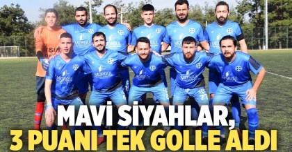 Mavi Siyahlar, 3 Puanı Tek Golle Aldı