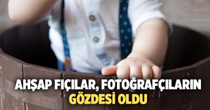 Ahşap Fıçılar, Fotoğrafçıların Gözdesi Oldu 