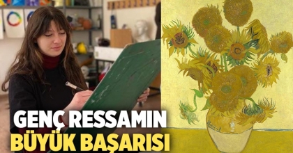 GENÇ RESSAMIN BÜYÜK BAŞARISI