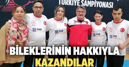 Para Bilek Güreşi Türkiye Şampiyonasına Denizli Damgası