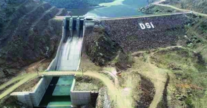 Cumhurbaşkanı Erdoğan'ın Açtığı Gökbel Barajı'nda, Çalışmalar Hız Kesmiyor