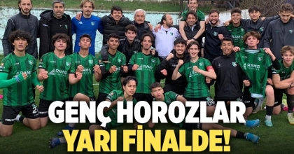 Genç horozlar yarı finale yükseldi   