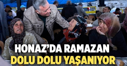 Honaz'da Ramazan Dolu Dolu Yaşanıyor
