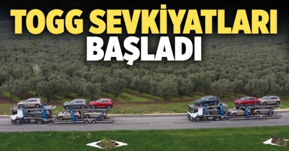 Togg sevkiyatları başladı