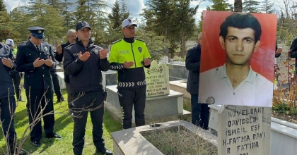 Şehit polis memuru Ali Duman yad edildi