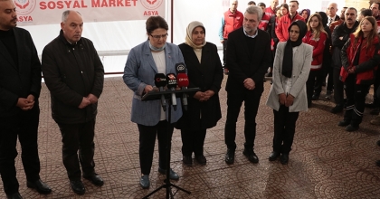 Bakan Yanık 203 Sosyal Market Kurduklarını Açıkladı