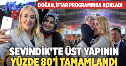 Başkan Doğan: Sevindik’te Üst Yapının Yüzde 80’i Tamamlandı