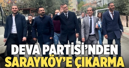 Deva Partisi, Sarayköy’e Çıkarma Yaptı
