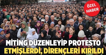 Miting düzenleyip protesto etmişlerdi, dirençleri kırıldı