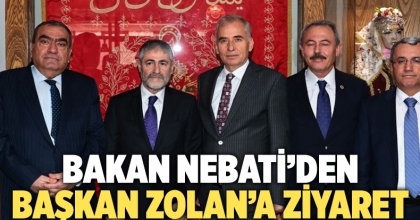 Bakan Nebati’den Başkan Zolan’a ziyaret